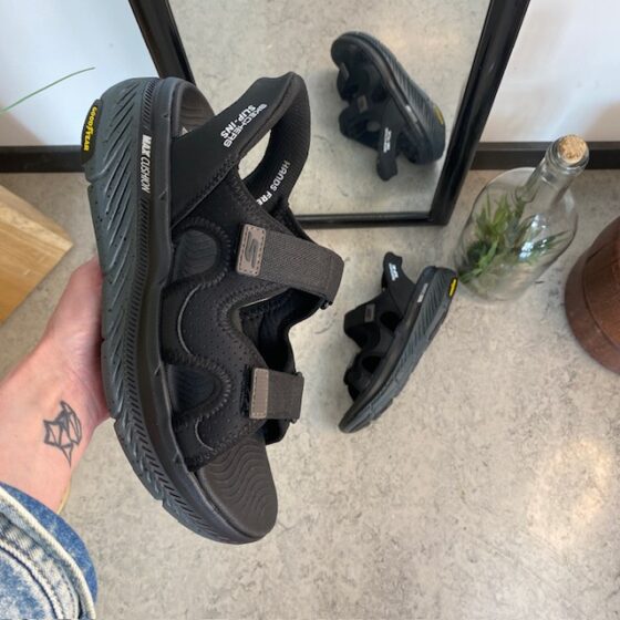 Skechers Slip-Ins herrsandaler med Max Cushion-sula