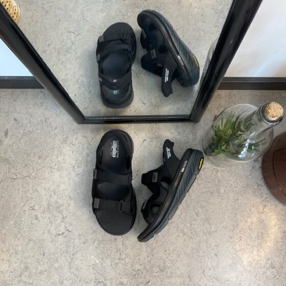 Skechers Slip-Ins herrsandaler med Max Cushion-sula