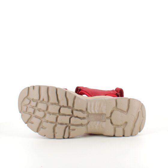 Stödjande röd sandal från Green Comfort