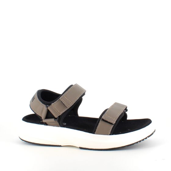 Brun Gaitline sandal med rullsula