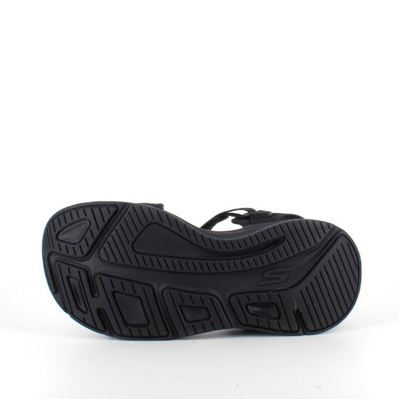 Svart Skechers Max Cushioning Elite 2.0 Sandal med bra hålfotsstöd