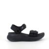 Svart Skechers Max Cushioning Elite 2.0 Sandal med bra hålfotsstöd