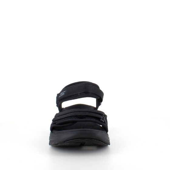 Svart Skechers Max Cushioning Elite 2.0 Sandal med bra hålfotsstöd