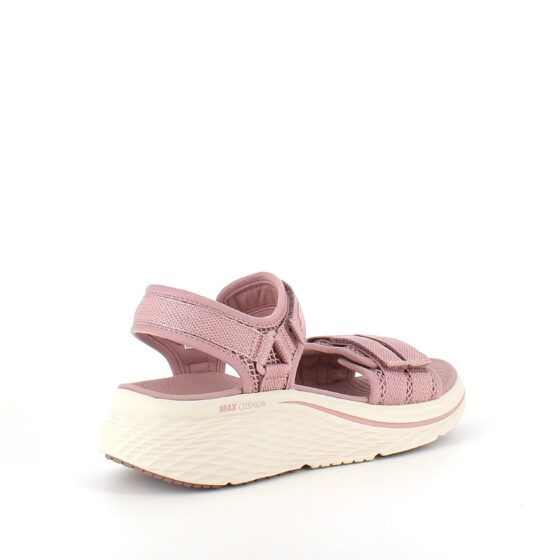 Rosa Skechers Max Cushioning Elite 2.0 Sandal med bra valvsupport
