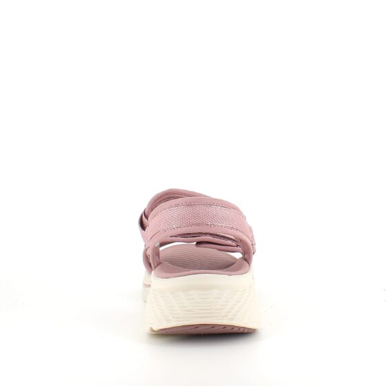 Rosa Skechers Max Cushioning Elite 2.0 Sandal med bra valvsupport