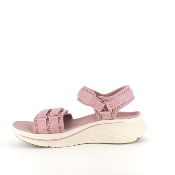 Rosa Skechers Max Cushioning Elite 2.0 Sandal med bra valvsupport