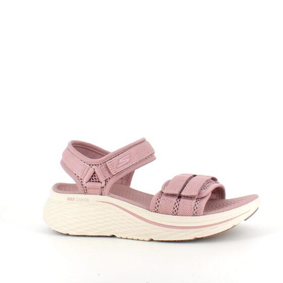 Rosa Skechers Max Cushioning Elite 2.0 Sandal med bra valvsupport