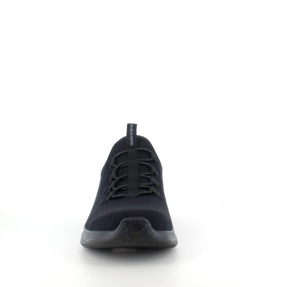 Svarta Skechers Slip-Ins med stretchöverdel