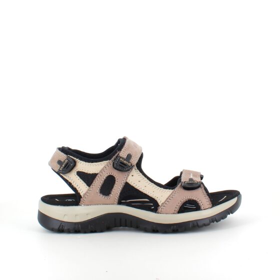 Beige och brun sportssandal
