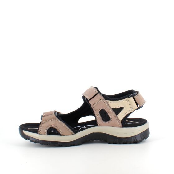 Beige och brun sportssandal