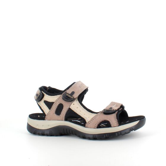 Beige och brun sportssandal