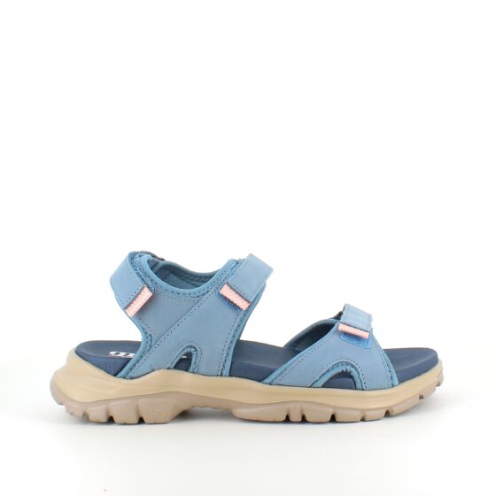 Blå Green Comfort sandaler för dig som går och står många timmar