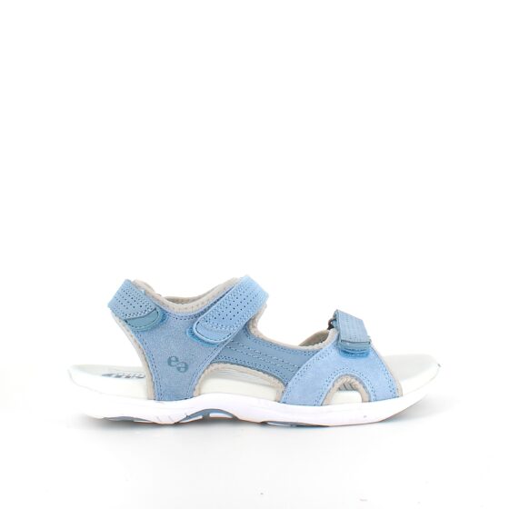 Blå Corsica sandal från Green Comfort med bra fotvalvsstöd