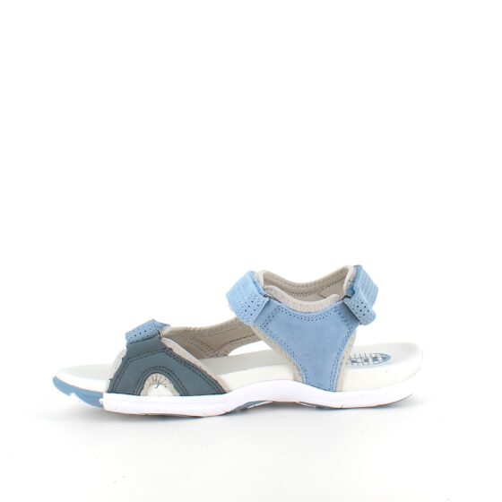 Blå Corsica sandal från Green Comfort med bra fotvalvsstöd