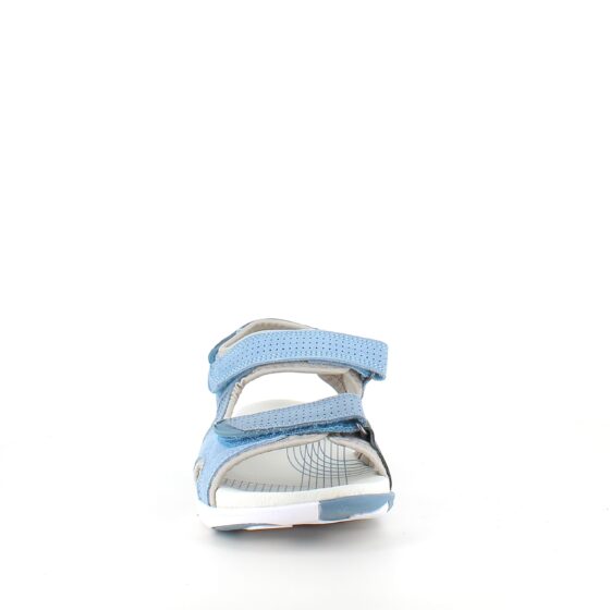 Blå Corsica sandal från Green Comfort med bra fotvalvsstöd