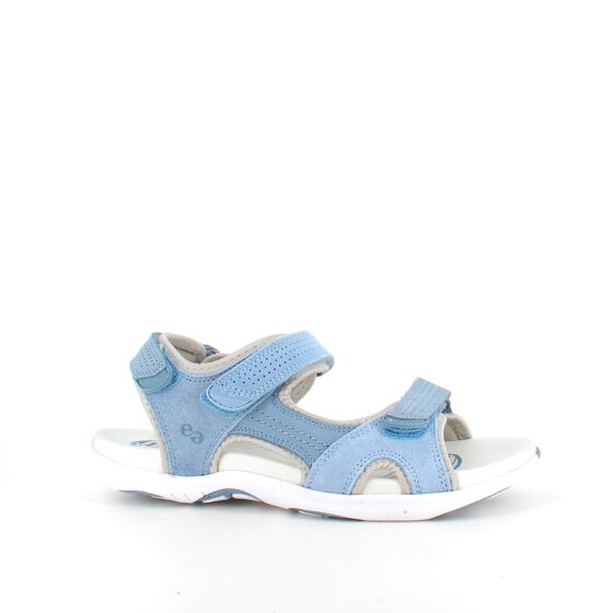 Blå Corsica sandal från Green Comfort med bra fotvalvsstöd