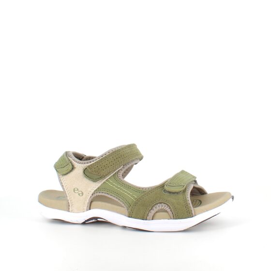 Grön Corsica sandal från Green Comfort med bra hålfotsstöd