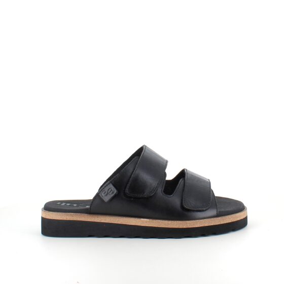Svart Green Comfort biosandal med bra hålfotsstöd