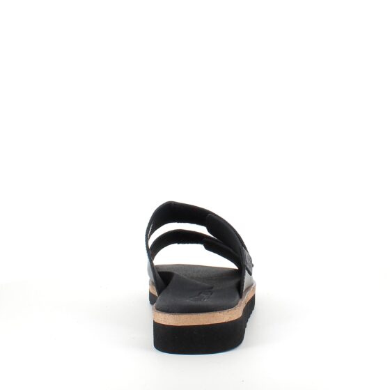 Svart Green Comfort biosandal med bra hålfotsstöd