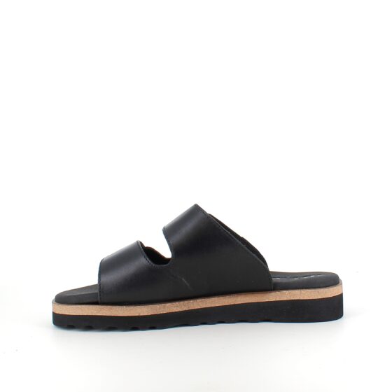 Svart Green Comfort biosandal med bra hålfotsstöd