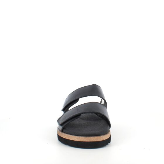 Svart Green Comfort biosandal med bra hålfotsstöd