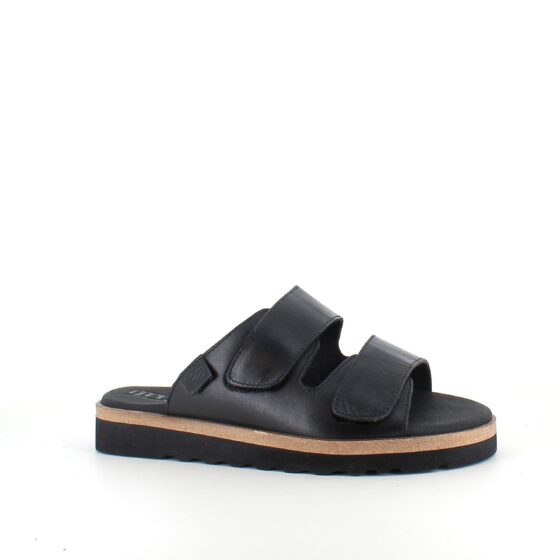 Svart Green Comfort biosandal med bra hålfotsstöd