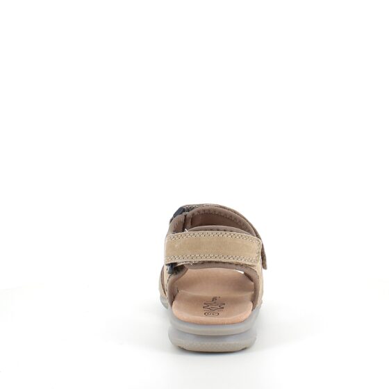 Beige och grå sporty sandal – komfort, stöd och ett naturligt utseende i ett