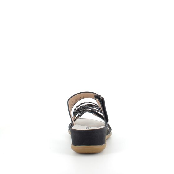 Komfortsandal med elastiska remmar – flexibel komfort och modern design