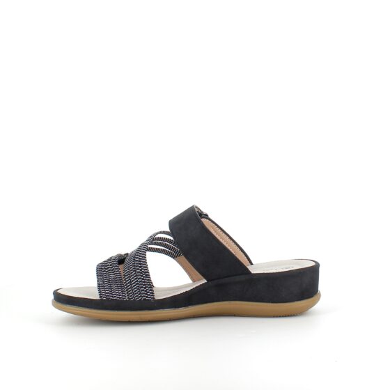 Komfortsandal med elastiska remmar – flexibel komfort och modern design