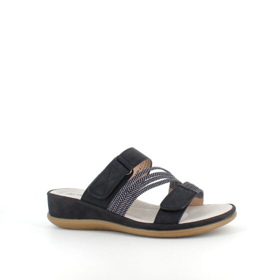 Komfortsandal med elastiska remmar – flexibel komfort och modern design