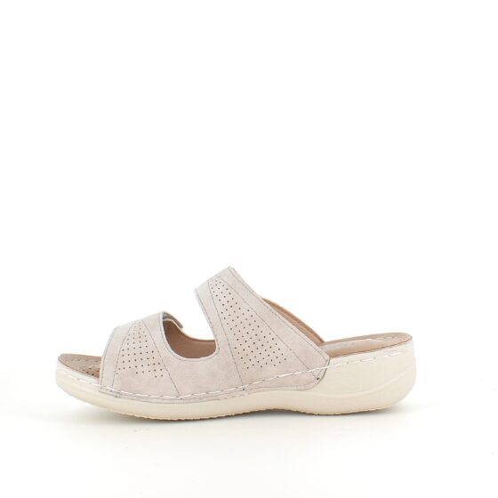 Ljus slip on sandal– enkel, mjuk och luftig för vardagens många steg