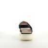 Klassisk svart sandal med ergonomisk komfort – för dig som går långt och står bekvämt