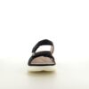 Klassisk svart sandal med ergonomisk komfort – för dig som går långt och står bekvämt