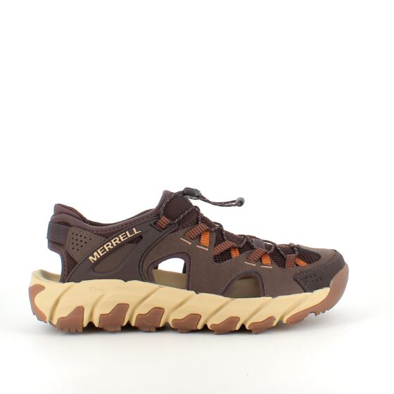 Merrell herresandal, stängd modell, bra bredd.