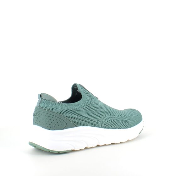 Grön slip on sko från Cruz med bra bredd