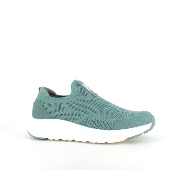 Grön slip on sko från Cruz med bra bredd