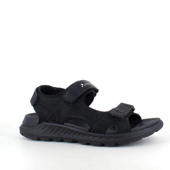 Svart herrvandalsandal från Whistler med bra hålfotsstöd