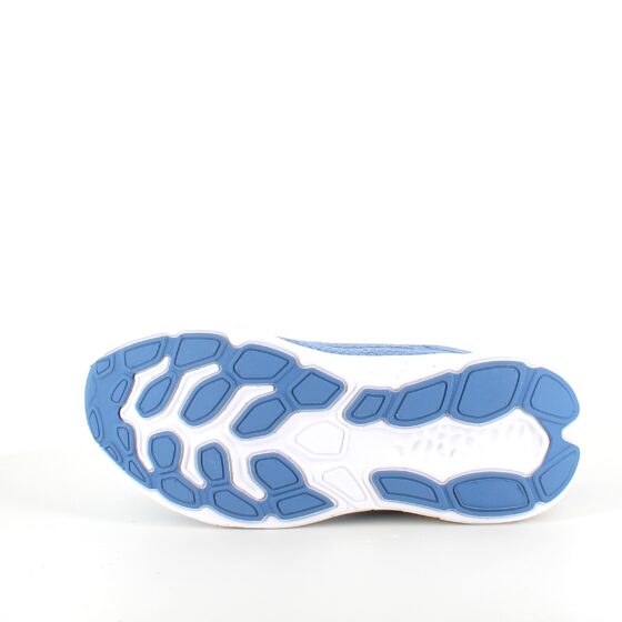 Blå sneakers med andningsbar ovandel