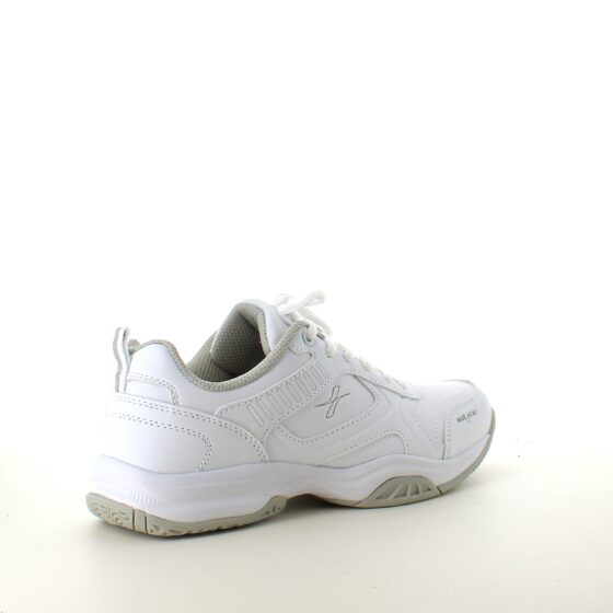 Vita sneakers med hålfotsstöd