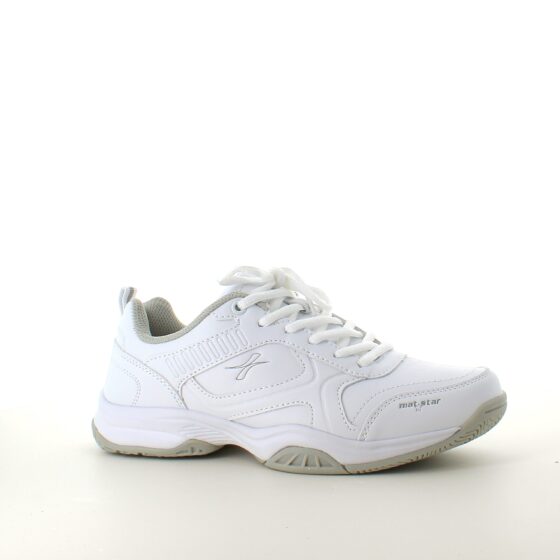 Vita sneakers med hålfotsstöd