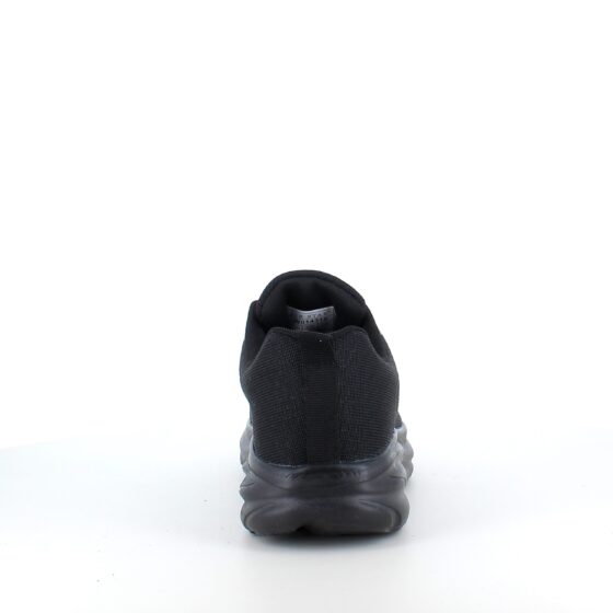 Svarta sneakers med hålfotsstöd