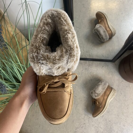 Skechers slip-in vinterstövel med lätt foder