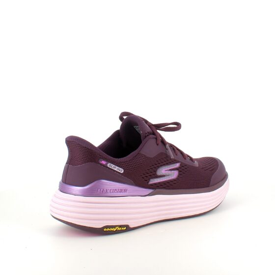 Lila Skechers slip-in med MaxChusion-sula