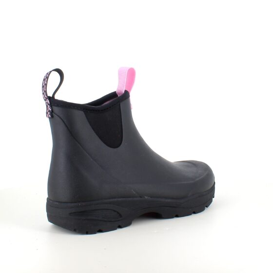 Green Comfort gummistövel med Rosa banden detaljer