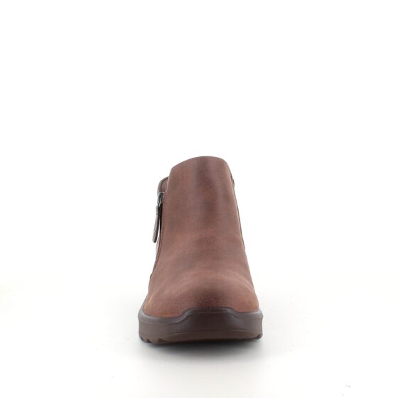 Elegant brun stövlett med memory foam från Skechers