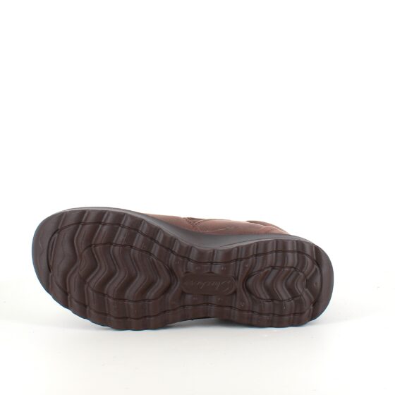 Elegant brun stövlett med memory foam från Skechers