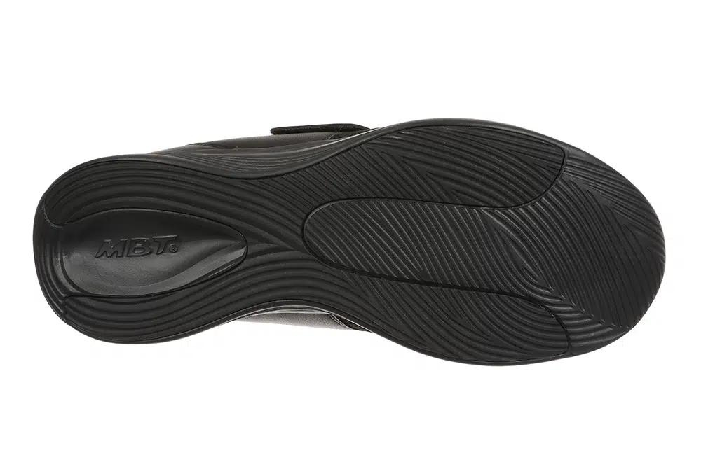 Svart MBT lättvikt dam sko med kardborreband