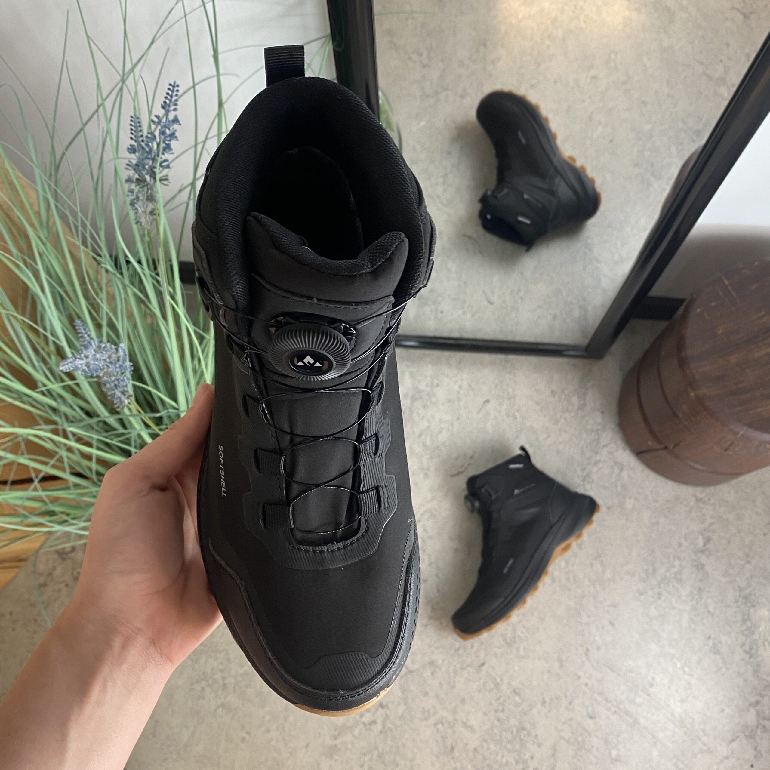 Whistler vattentät softshell vandringskänga med BOA-stängning i svart