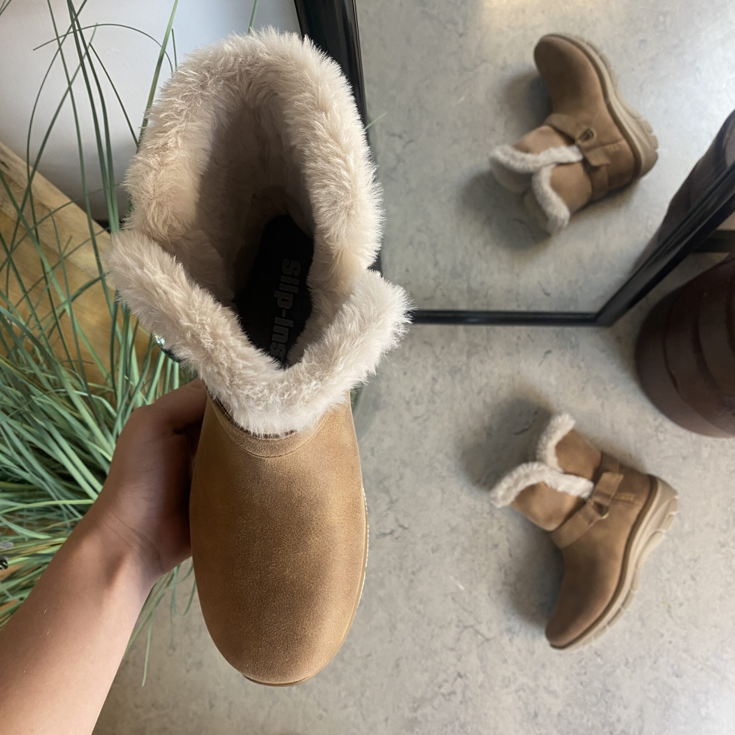 Skechers slip-ins vinterstövel med hålfotsstöd