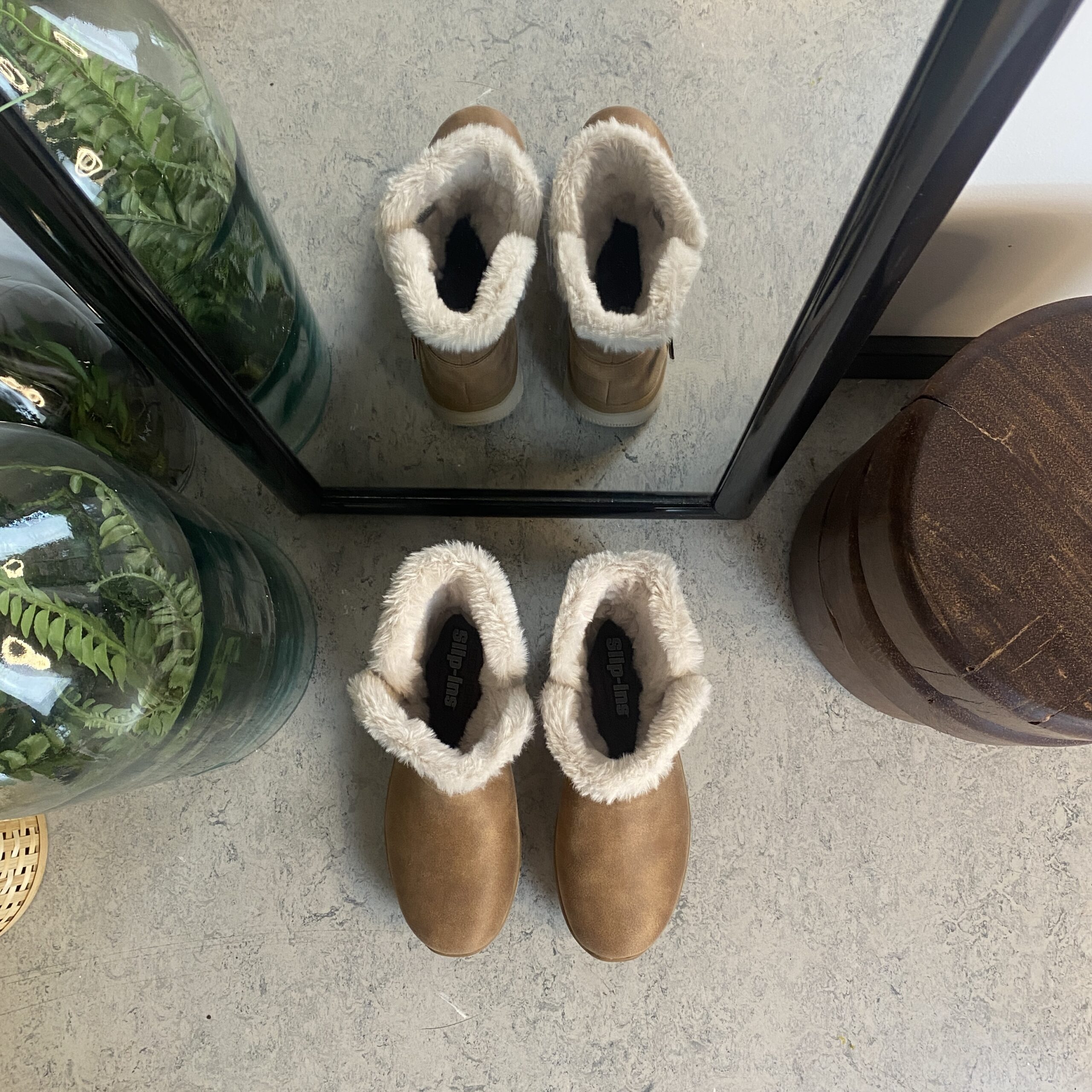 Skechers slip-ins vinterstövel med hålfotsstöd